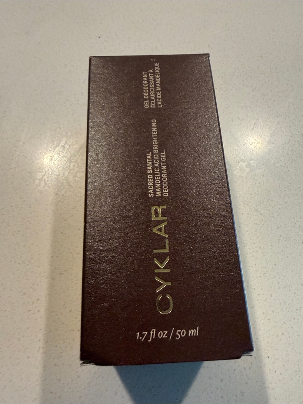 Sacred Santal Deodorant Gel - Brown